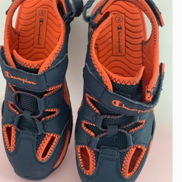 orange champion shoes